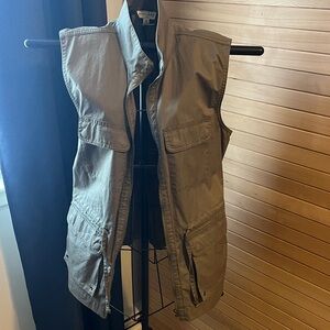 Maison Jules Khaki Utility Vest